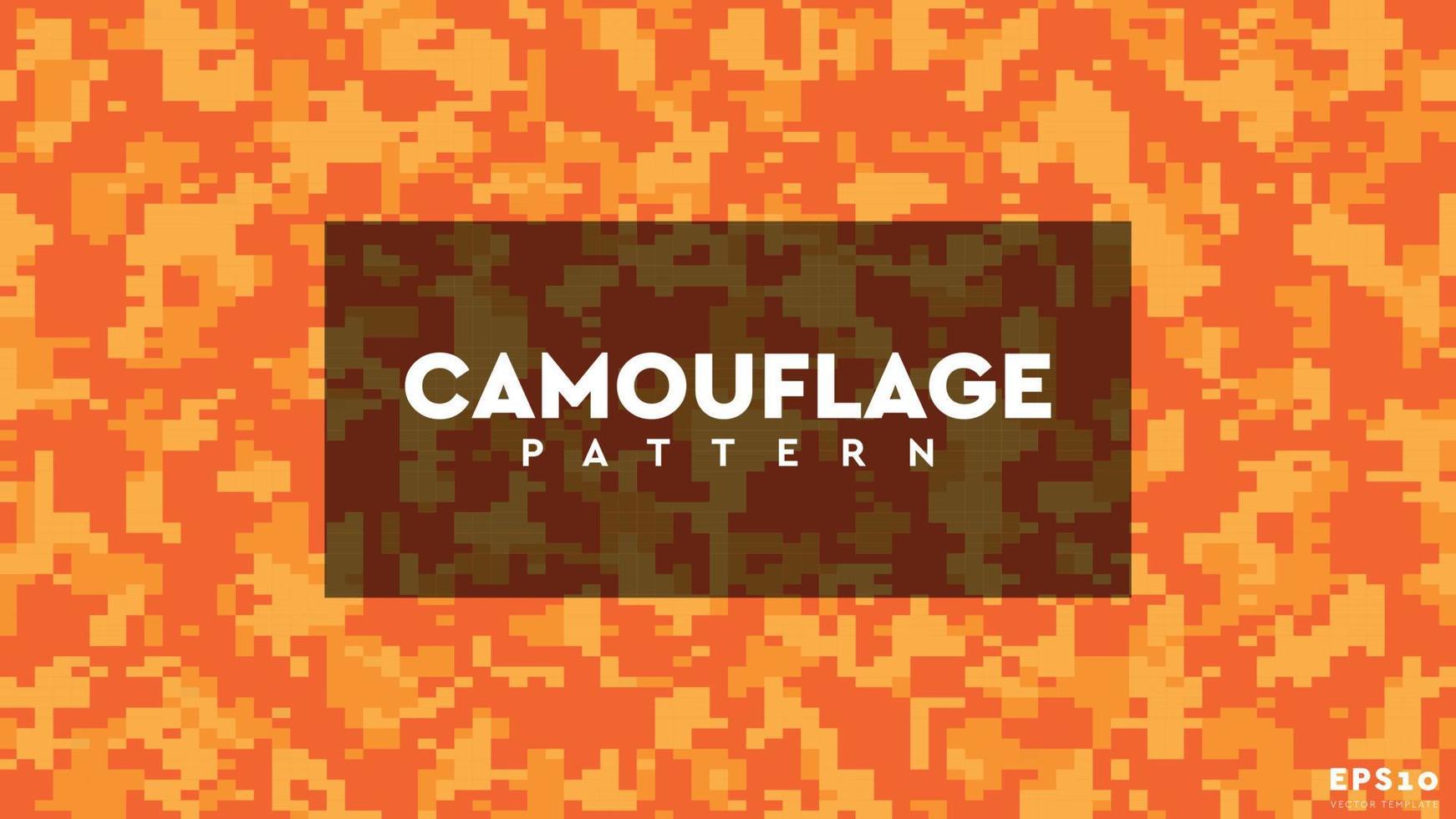 modèle de vecteur de camouflage