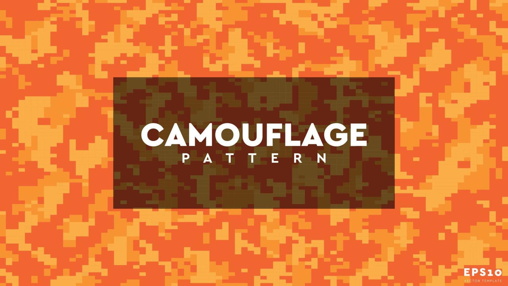 modèle de vecteur de camouflage