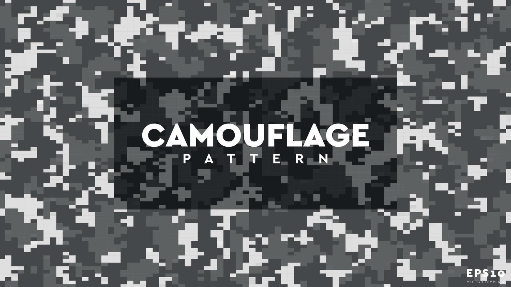 modèle de vecteur de camouflage