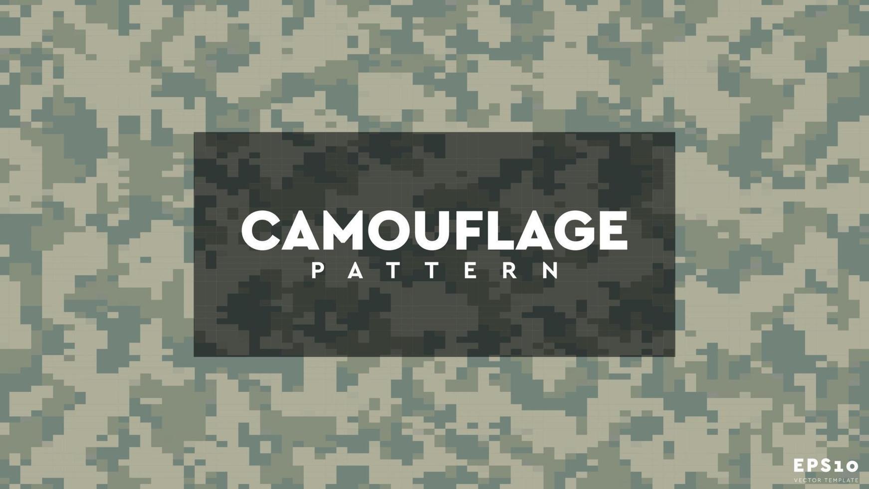 modèle de vecteur de camouflage