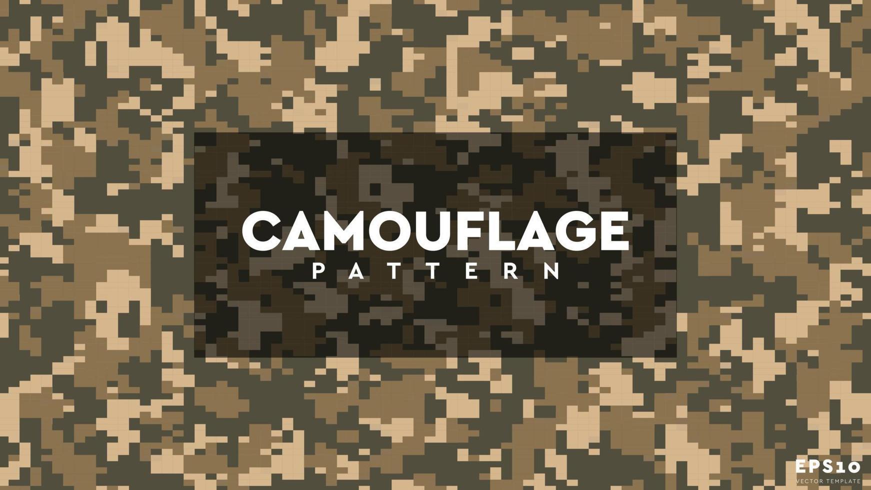 modèle de vecteur de camouflage