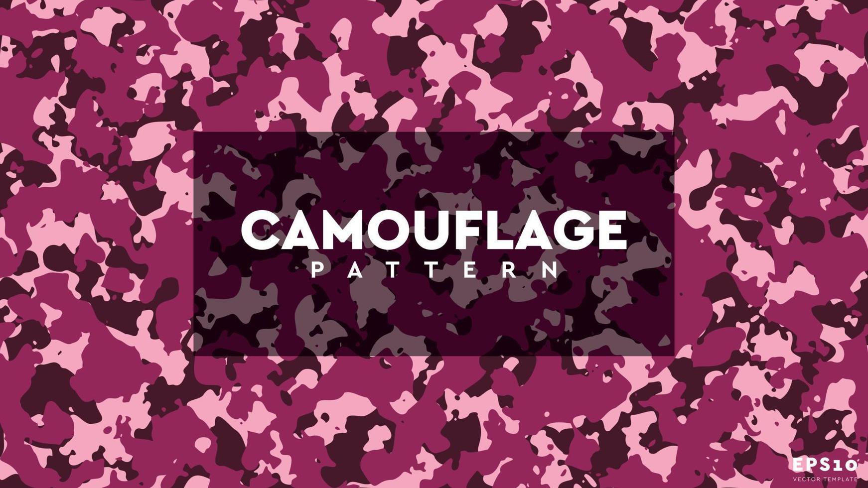 modèle de vecteur de camouflage