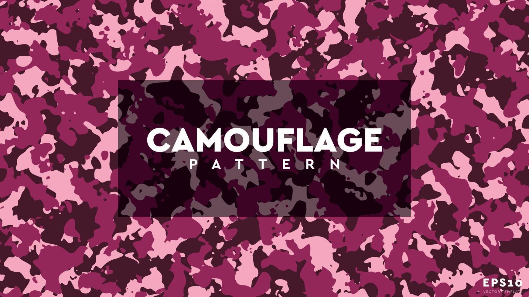 modèle de vecteur de camouflage