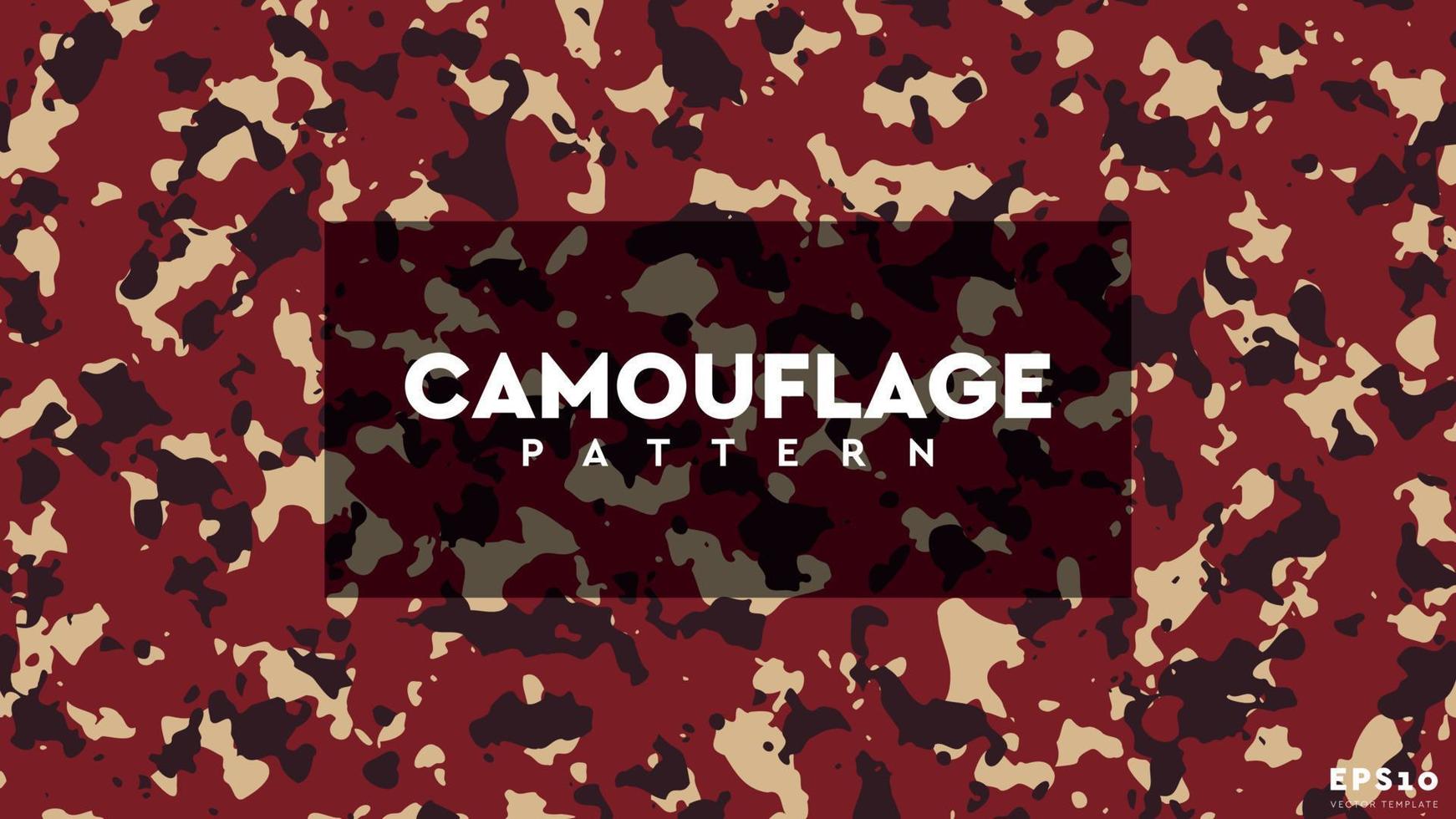 modèle de vecteur de camouflage