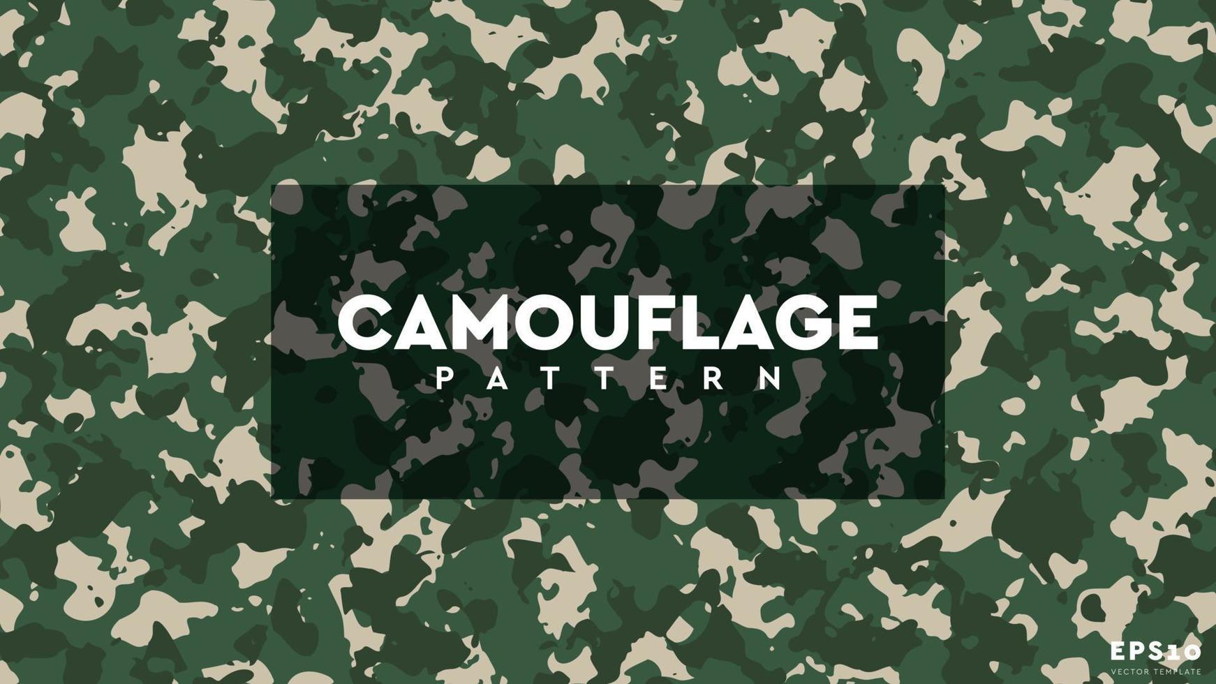 modèle de vecteur de camouflage