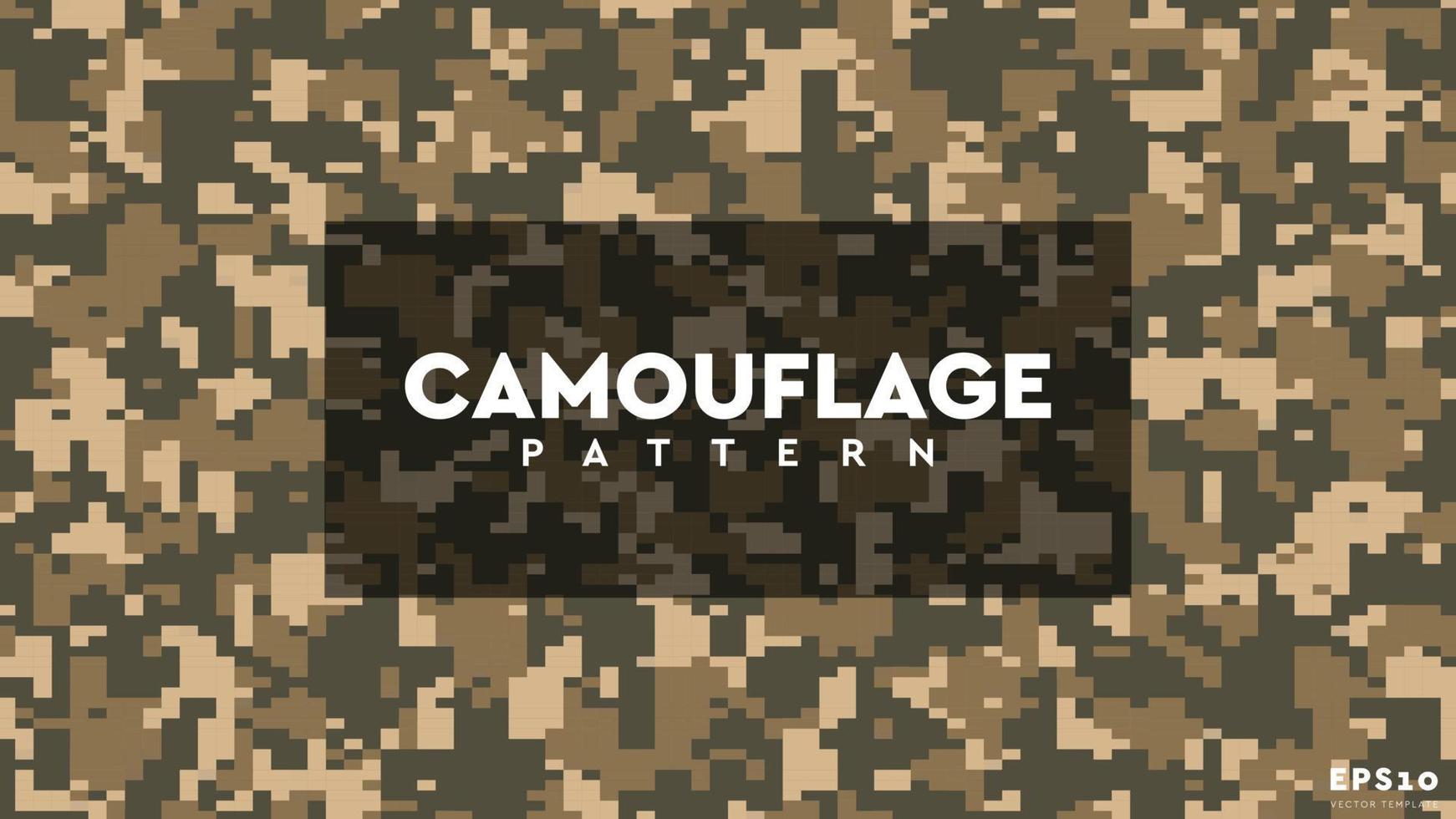 modèle de vecteur de camouflage