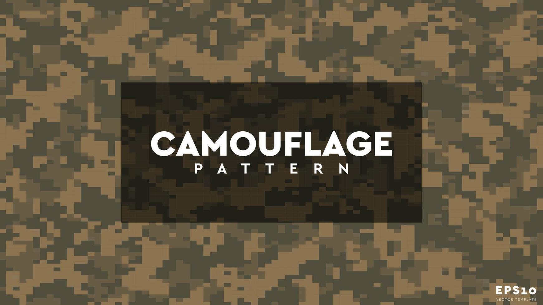 modèle de vecteur de camouflage