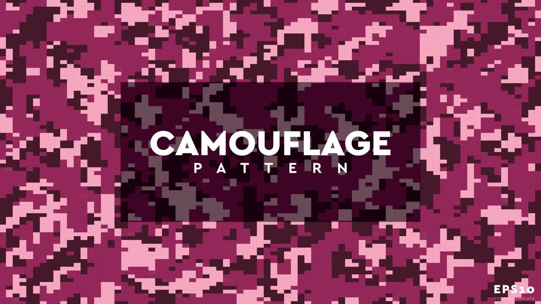 modèle de vecteur de camouflage