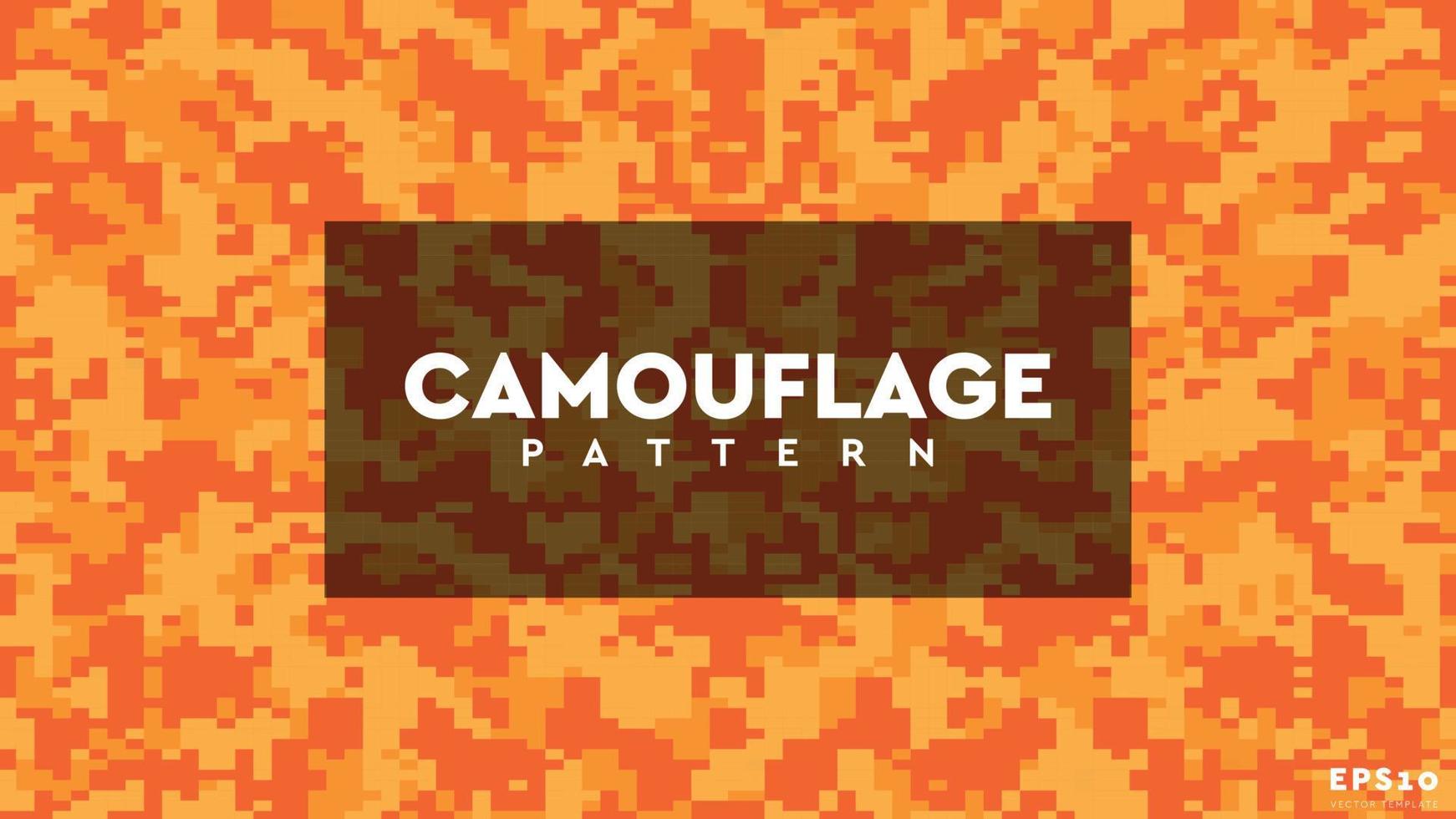 modèle de vecteur de camouflage