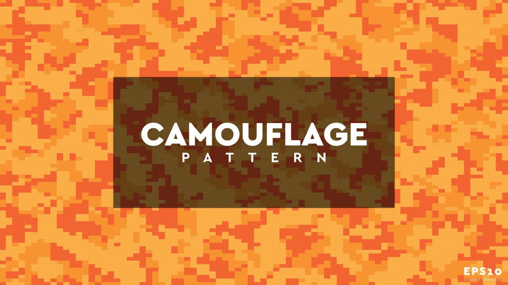 modèle de vecteur de camouflage