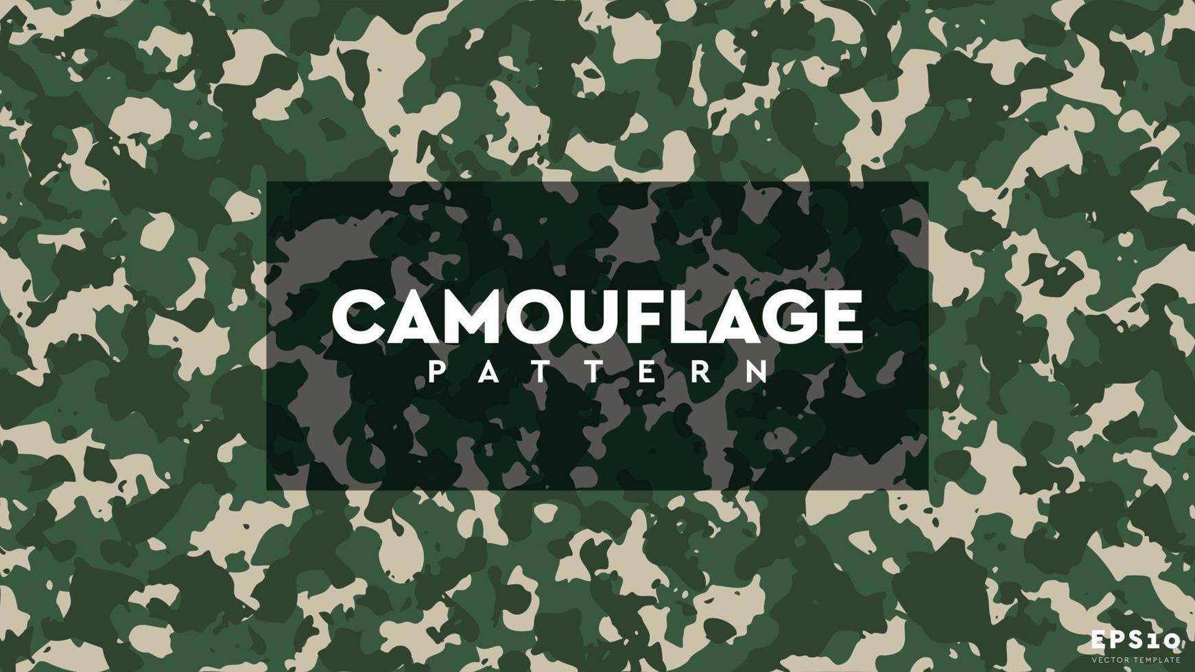 modèle de vecteur de camouflage