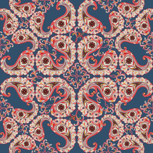 Floral fond sans couture. Ornement oriental. Motif de fleurs. vecteur