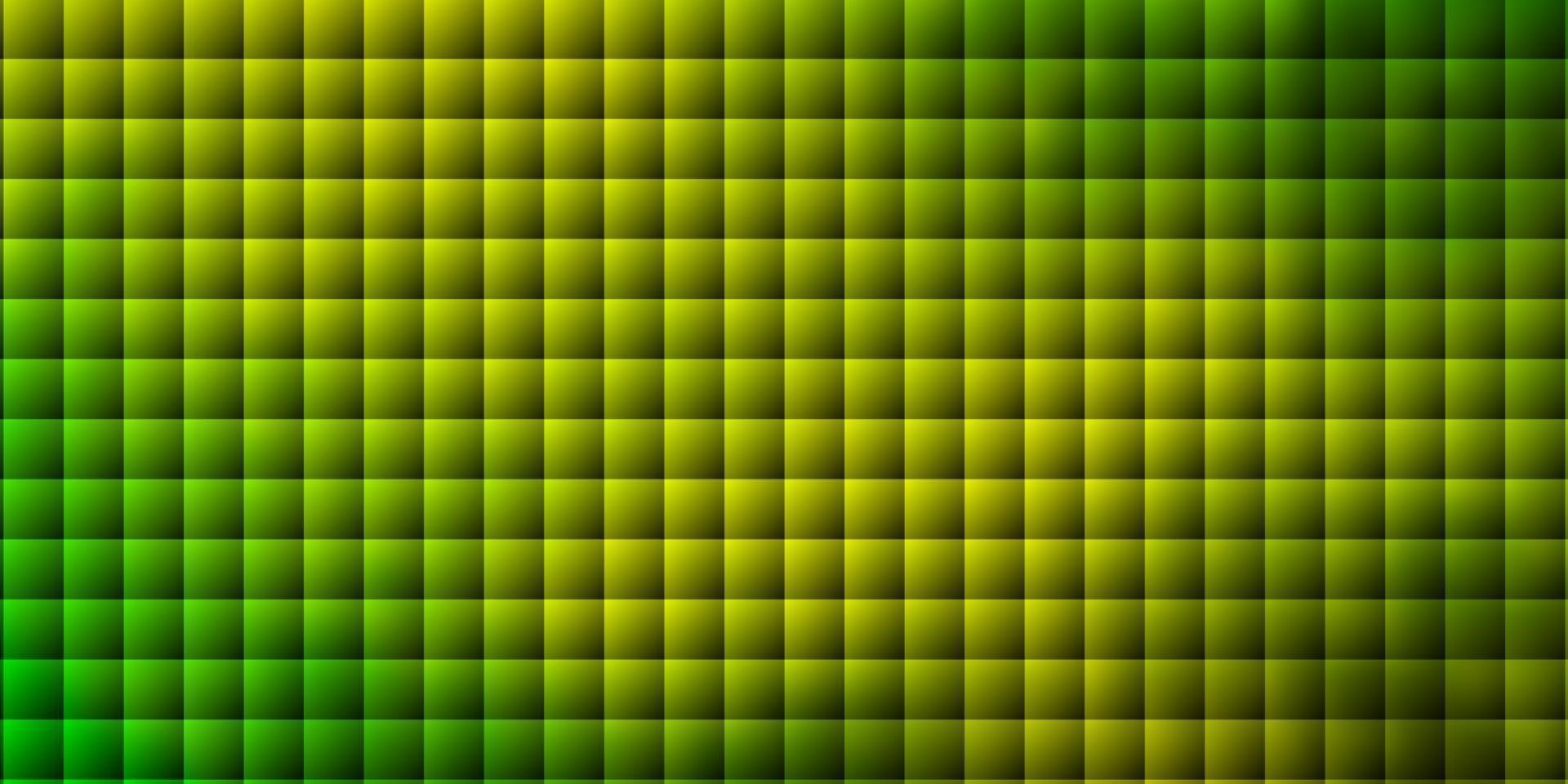 modèle vectoriel vert clair, jaune avec des rectangles.