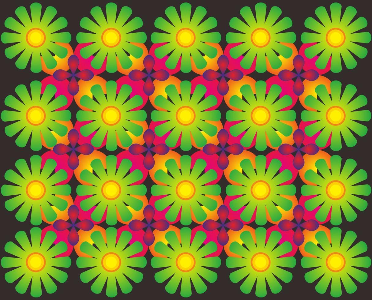 motifs vectoriels floraux sans soudure 001 vecteur