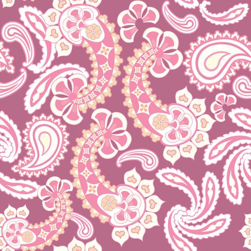 Floral pattern sans soudure. Texture orientale. Ornement de fleurs vecteur