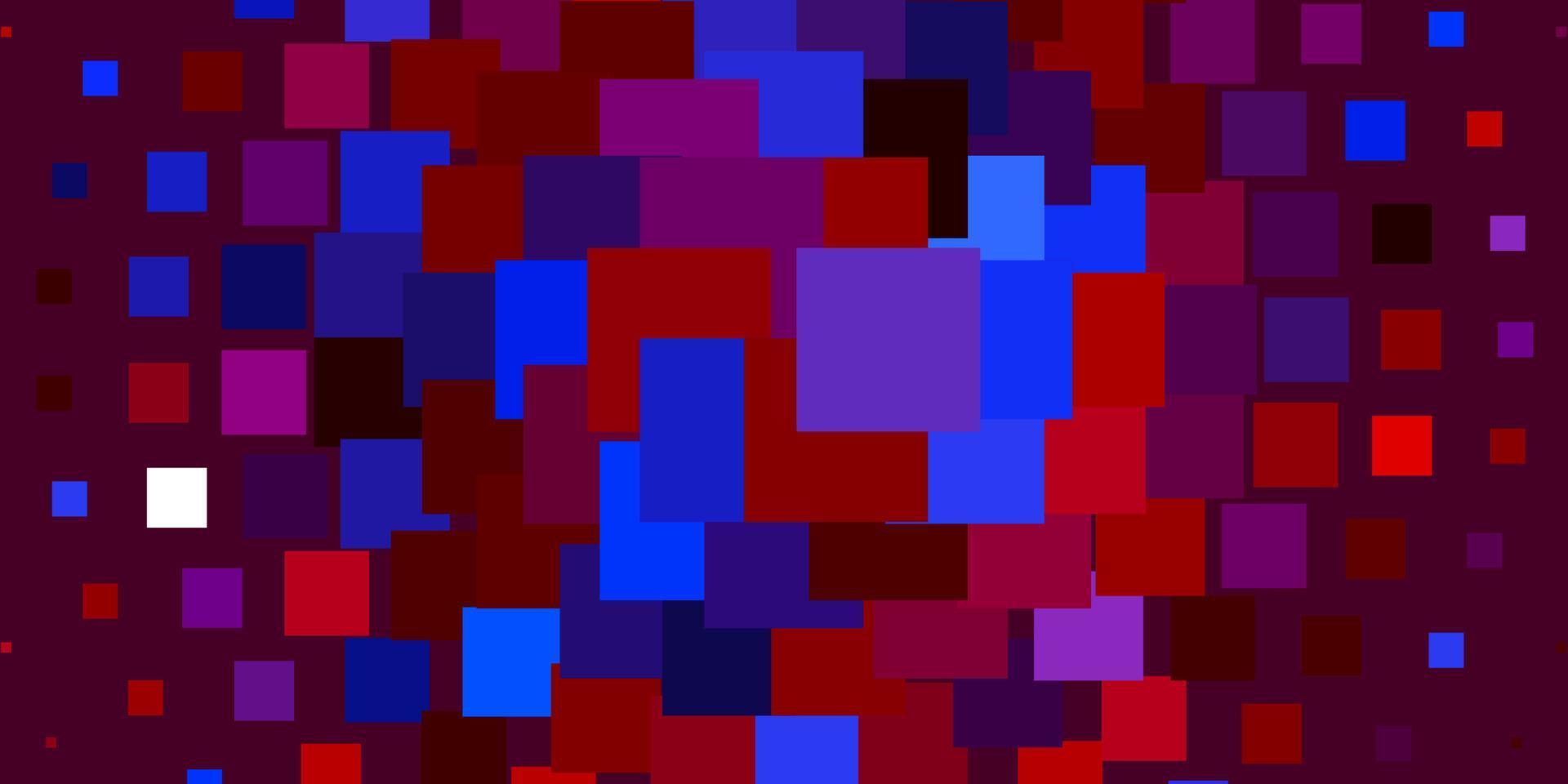 disposition de vecteur bleu clair, rouge avec des lignes, des rectangles.
