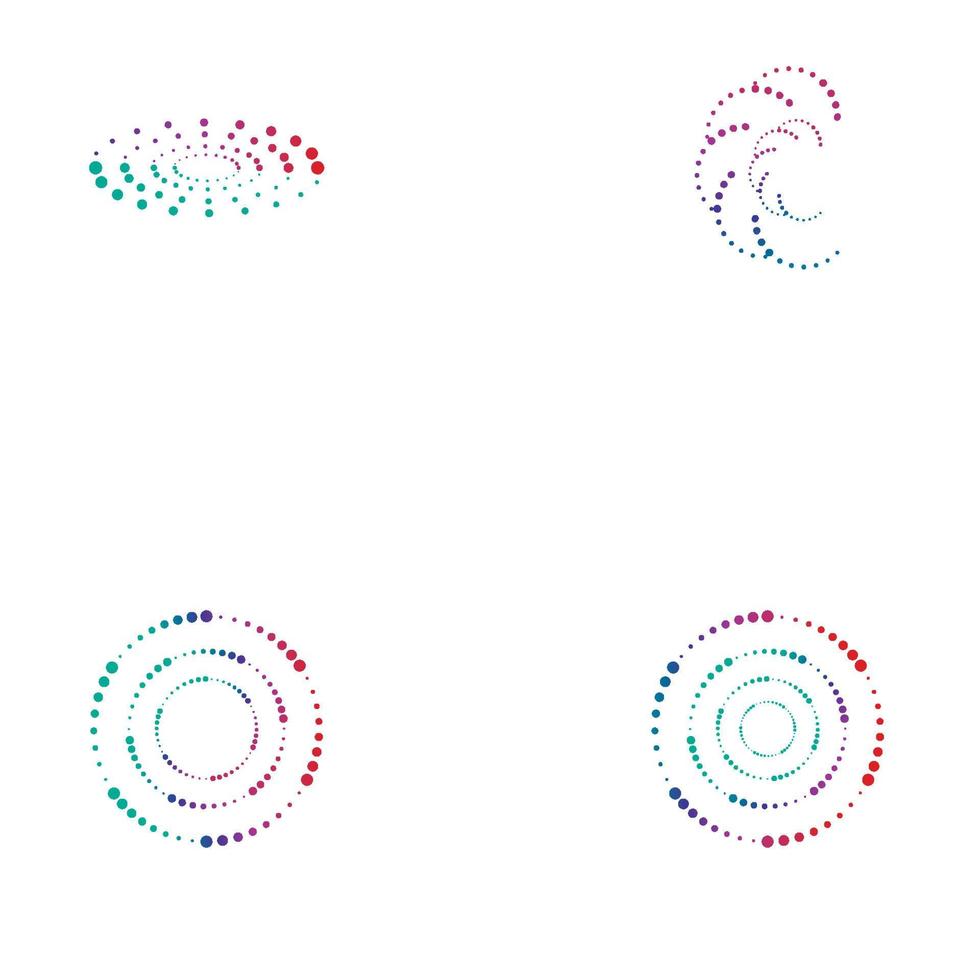 conception de vecteur de modèle de logo de cercle