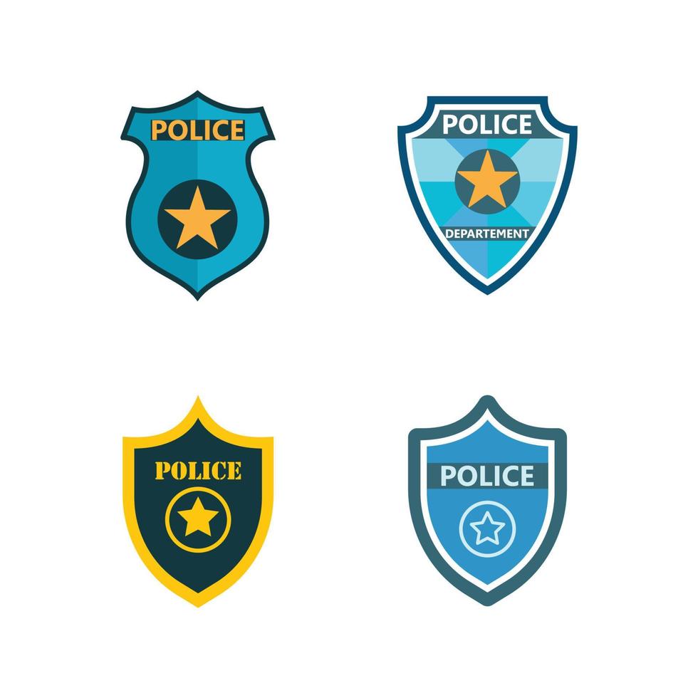 vecteur de logo de police