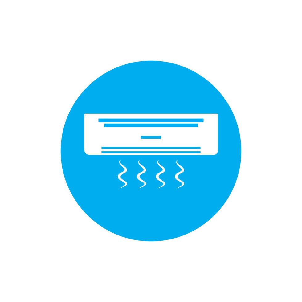 conception de vecteur d'illustration d'icône de climatiseur