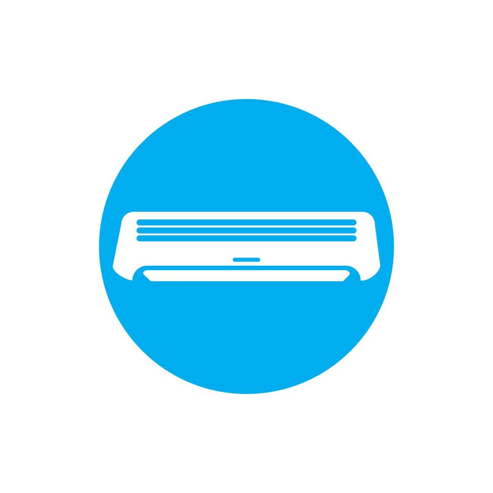 conception de vecteur d'illustration d'icône de climatiseur