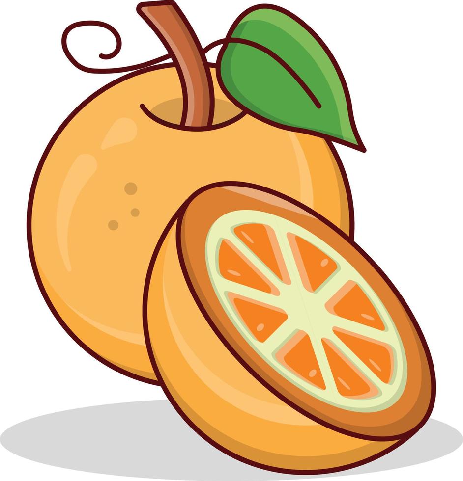 illustration vectorielle orange sur fond transparent. symboles de qualité supérieure. icône de couleur plate de ligne vectorielle pour le concept et la conception graphique. vecteur