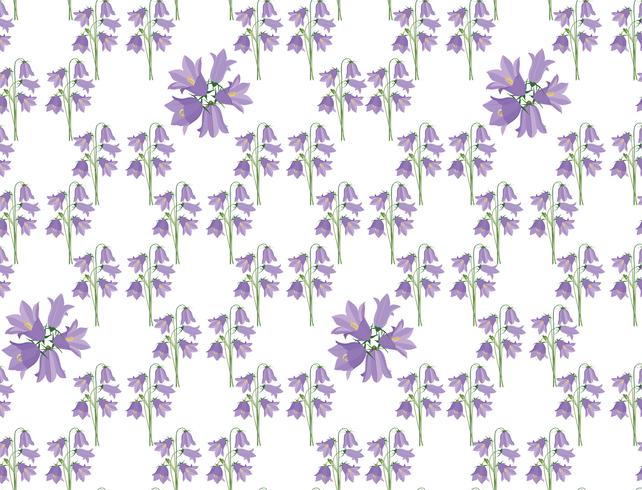 Floral pattern sans soudure. Fond de fleurs. vecteur