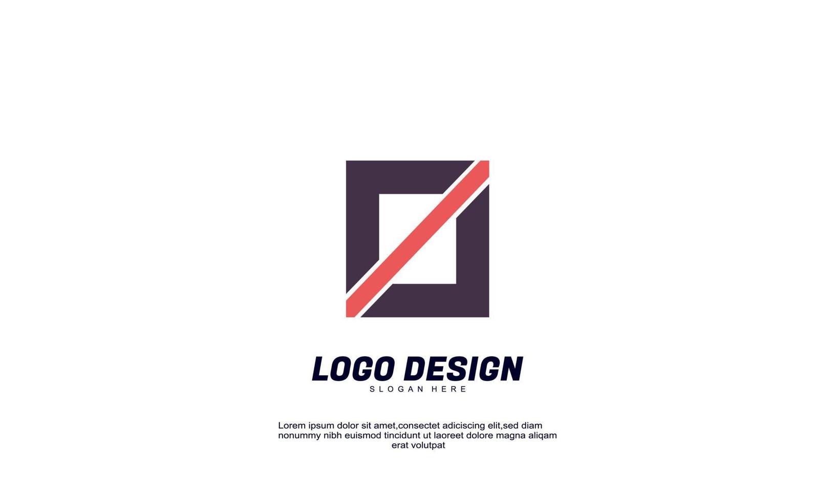 logo ide créatif génial pour le modèle de conception de logo de productivité des entreprises de financement de l'économie vecteur