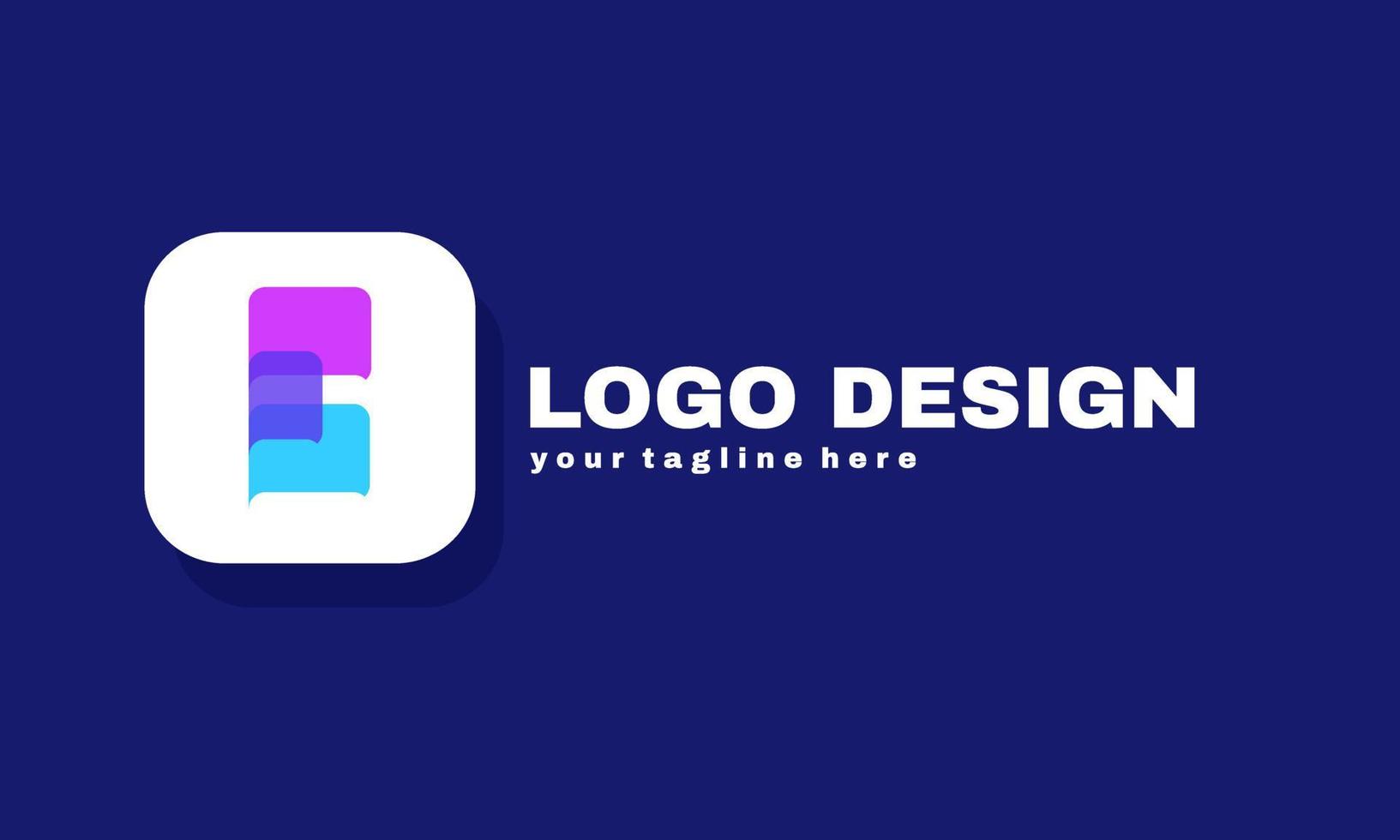 vecteur de stock abstrait lettre e logo avec gradient design concept d'avenir et d'avant