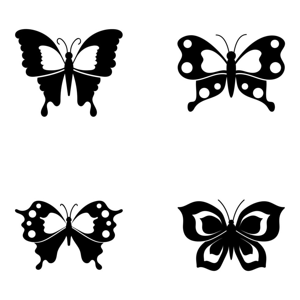 concepts de papillon machaon vecteur