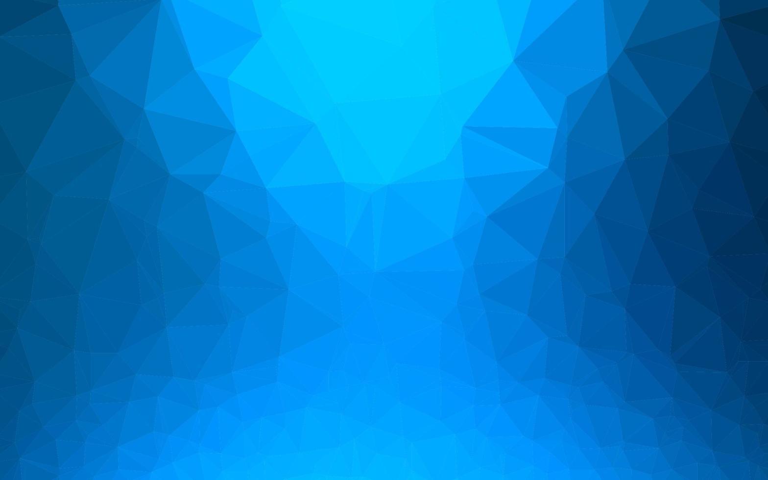 modèle de triangle flou vecteur bleu clair.