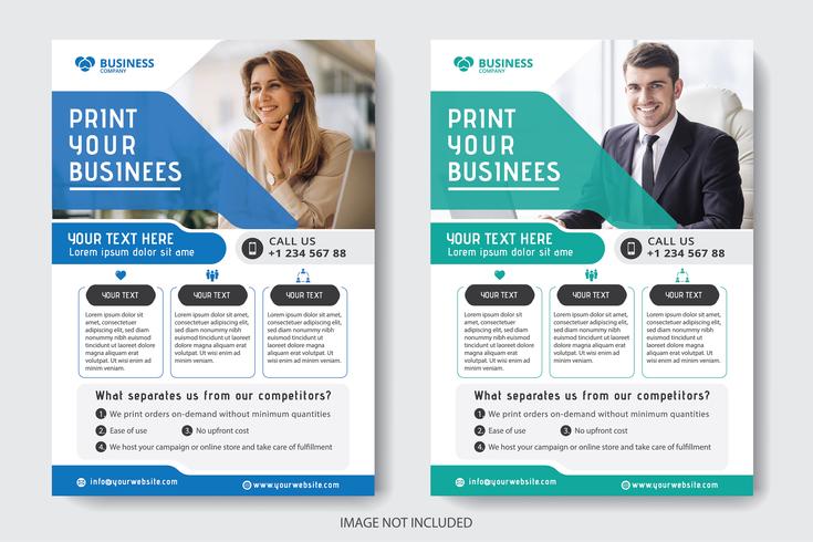 Brochure d&#39;entreprise vecteur