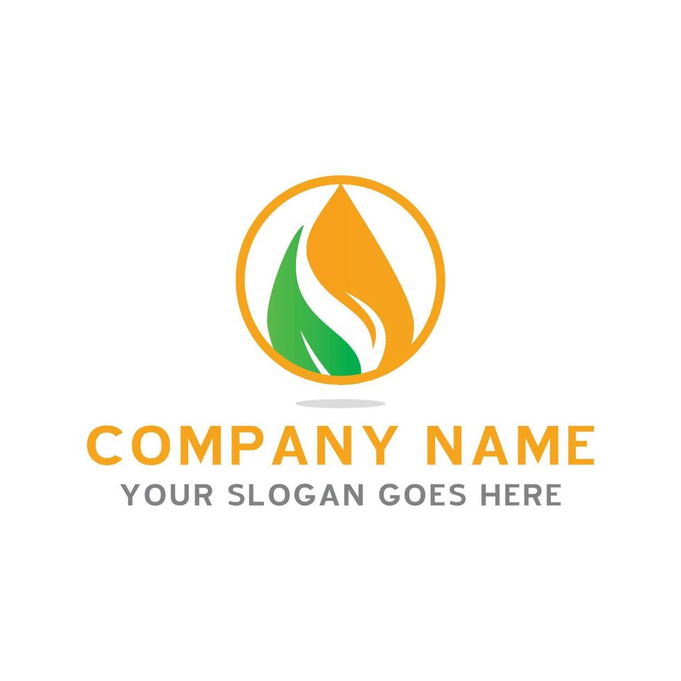 logo gaz et pétrole , logo industriel vecteur