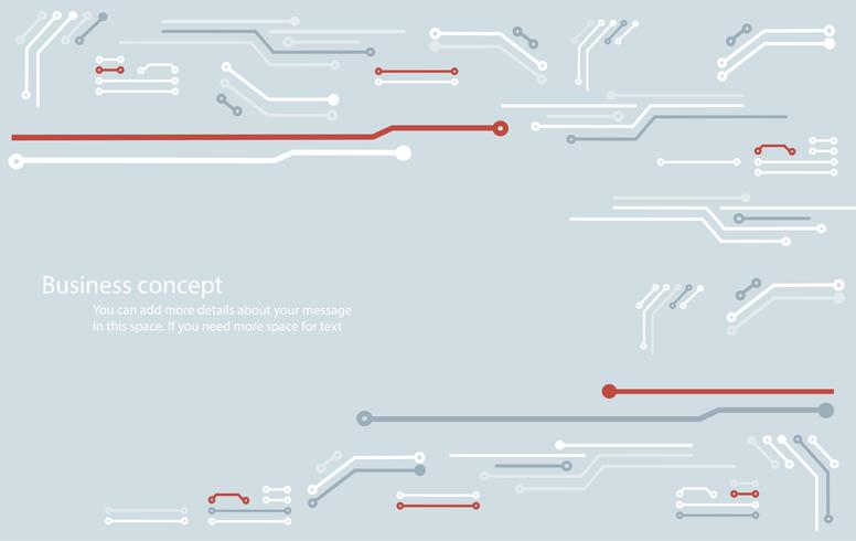 fond abstrait ligne circuit technologie vecteur