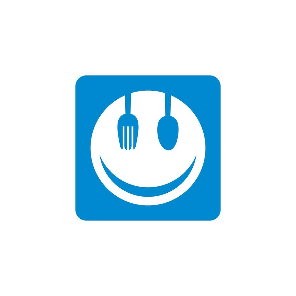 vecteur de restauration abstrait, logo alimentaire