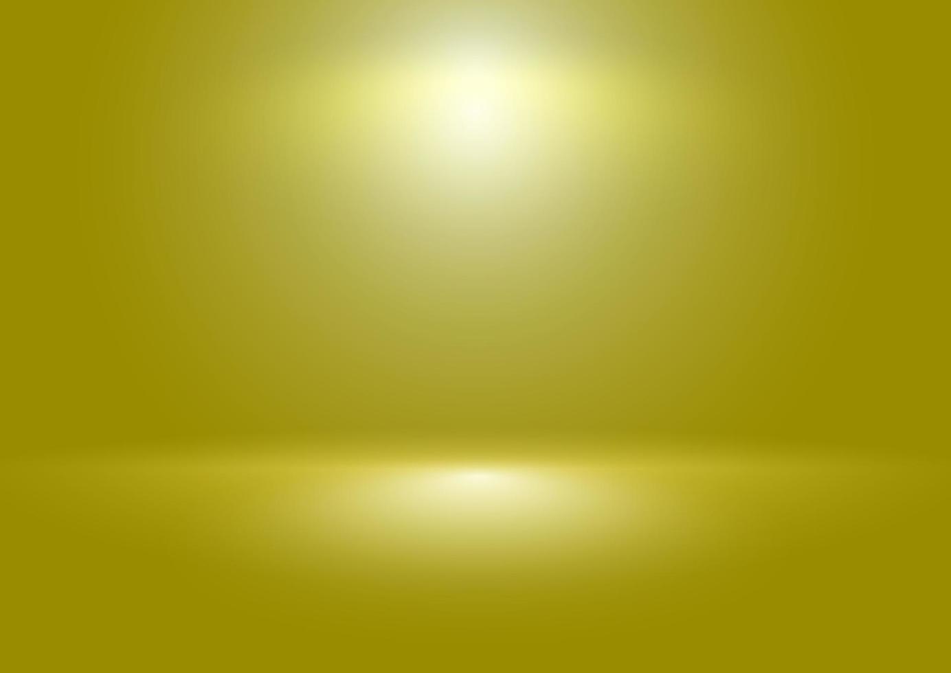 lumière frash abstraite qui brille sur le fond doré avec un dégradé de flou. l'image peut être utilisée comme illustration, image d'arrière-plan publicitaire du produit, modèle, toile de fond et conception du concepteur. vecteur