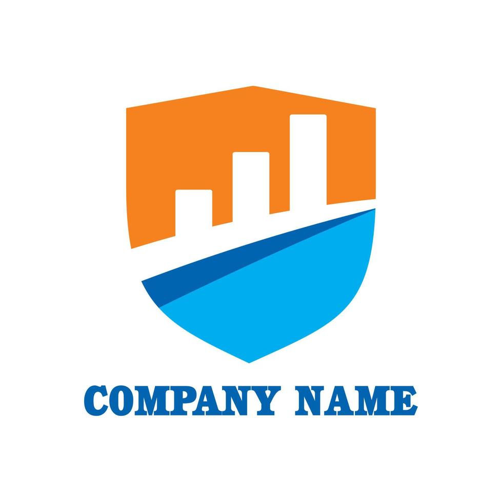 bouclier finance logo , logo financier vecteur
