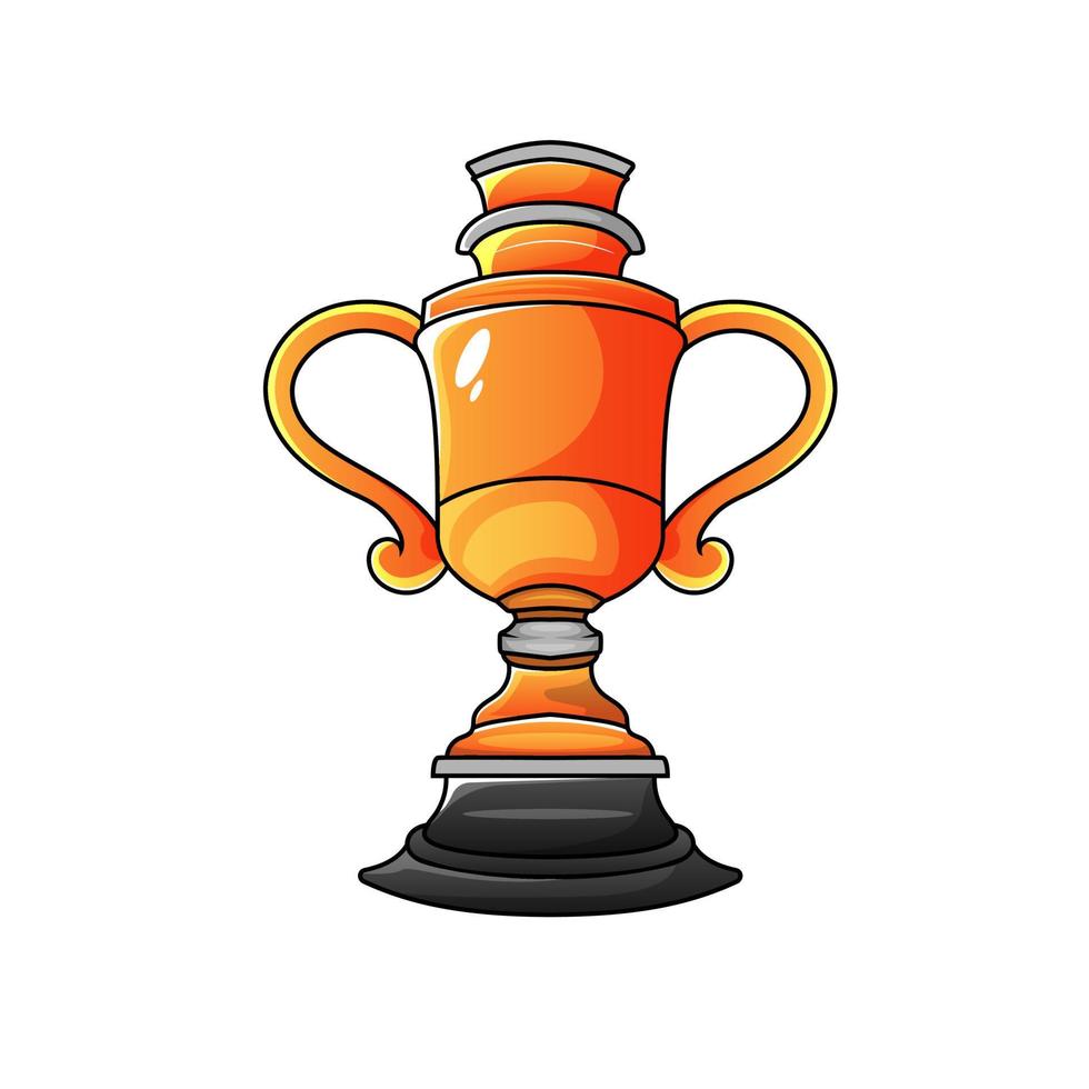Trophée gagnant football ou insigne de signe de club de football. logo de football avec conception de vecteur de fond de bouclier