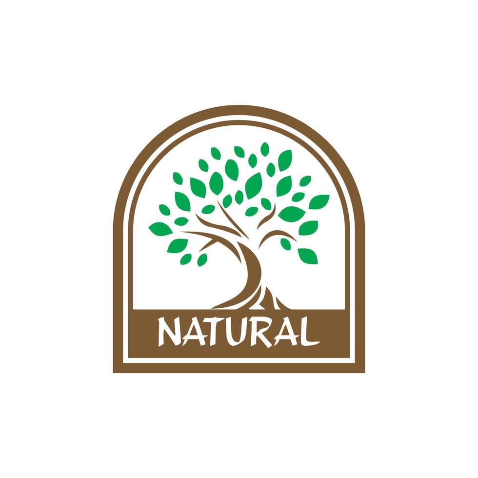 logo de l'agriculture, vecteur de logo naturel