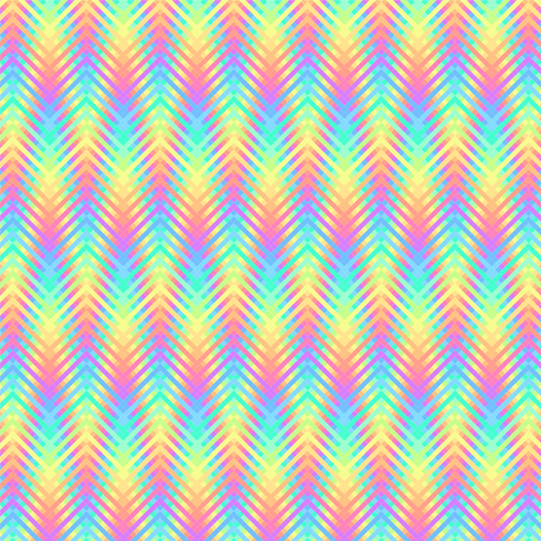 Psychédélique rayures ondulées motif pixel art vecteur