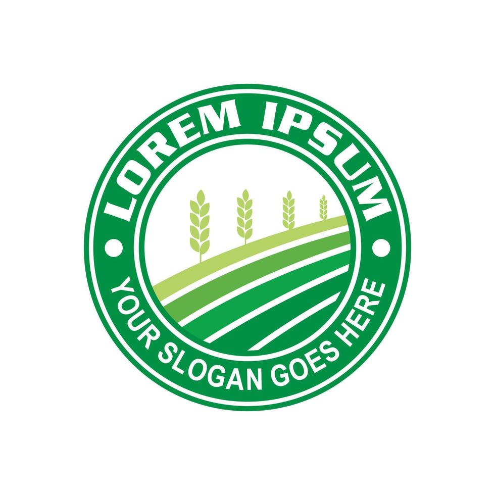 logo de la ferme, vecteur du logo de l'environnement