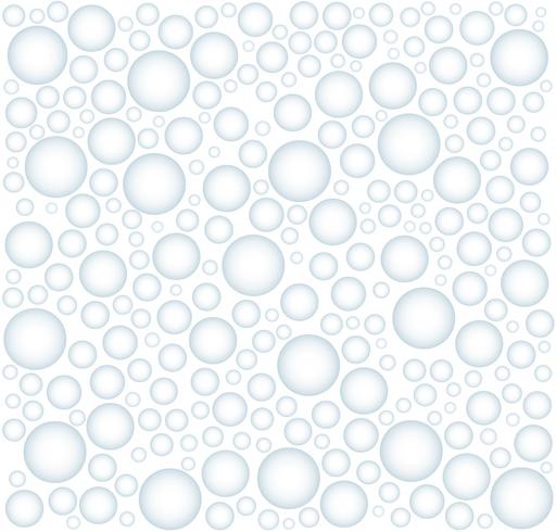 gouttelettes d&#39;eau de pluie, gouttes d&#39;eau sur l&#39;illustration vectorielle fond blanc vecteur