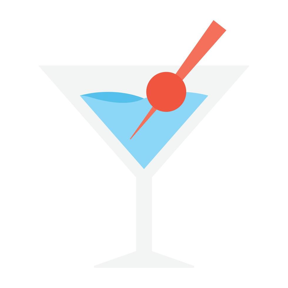 concepts de martini à la mode vecteur