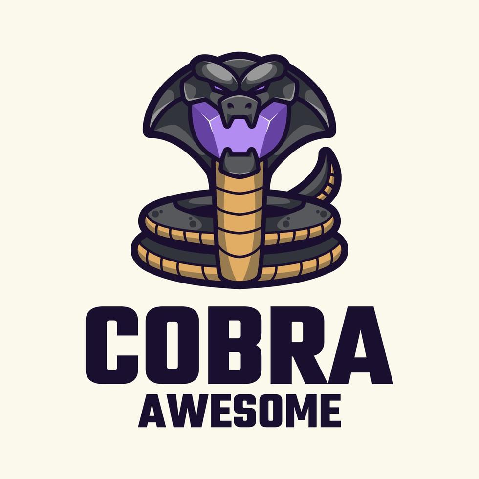 illustration graphique vectoriel de cobra, bon pour la conception de logo