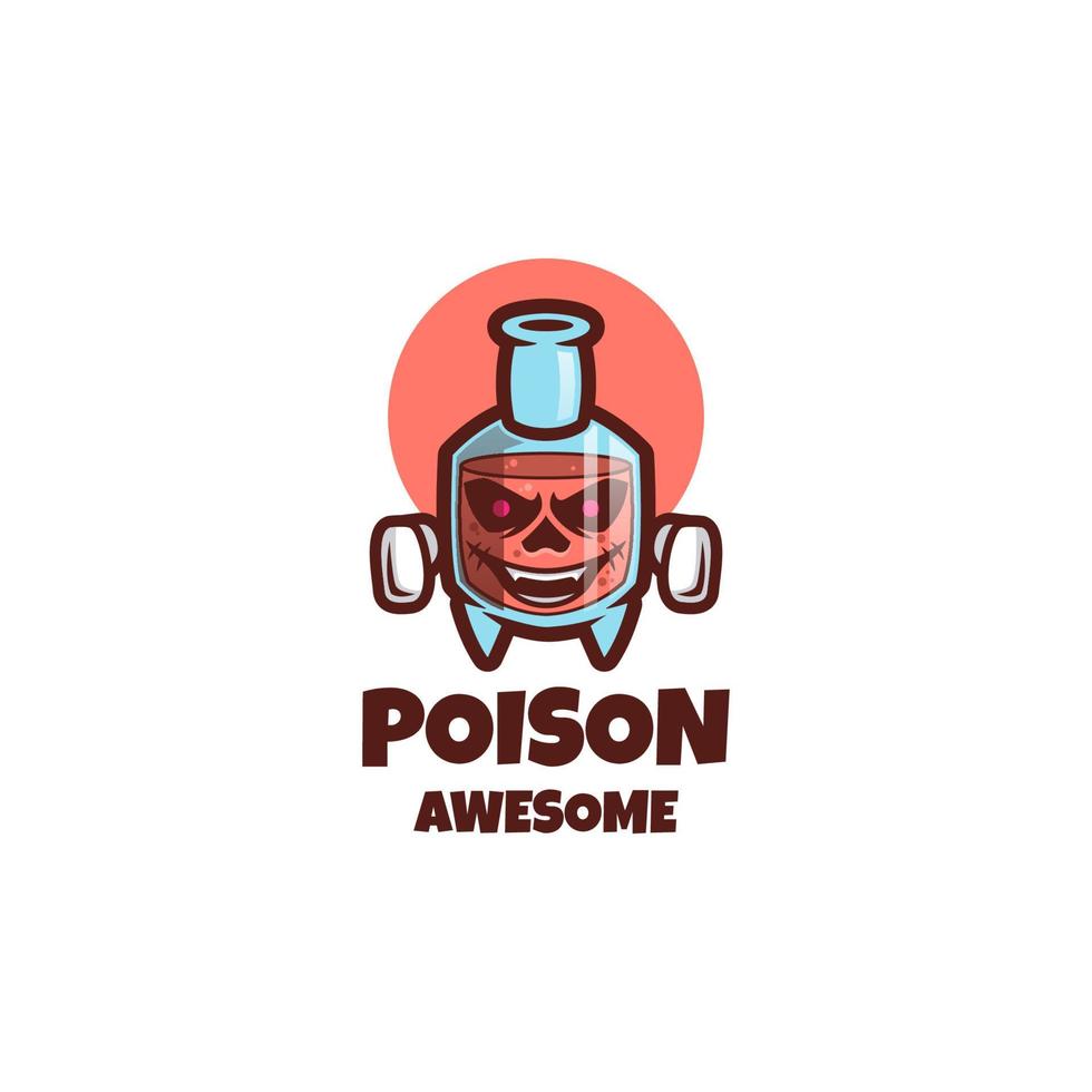 illustration graphique vectoriel de poison, bon pour la conception de logo