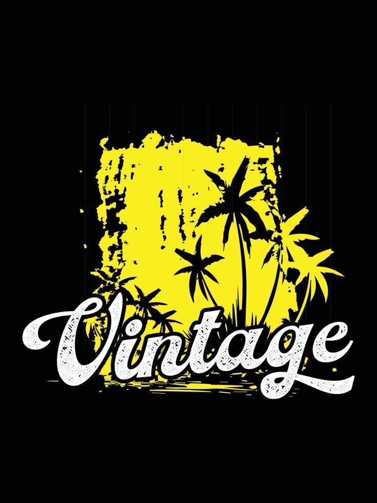 conception de t-shirt vintage. conception de t-shirt vintage de style topique. conception de t-shirt vintage rétro. vecteur