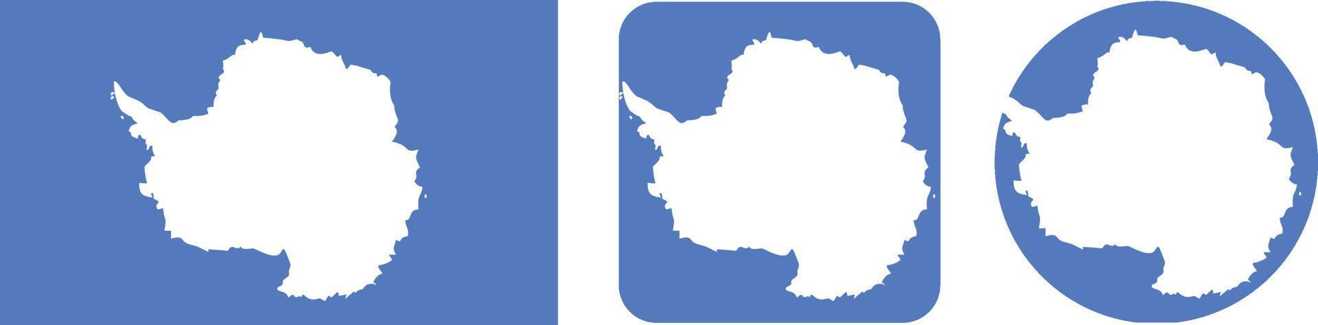 icône du drapeau de l'antarctique. jeu d'icônes Web. collection d'icônes à plat. illustration vectorielle simple. vecteur