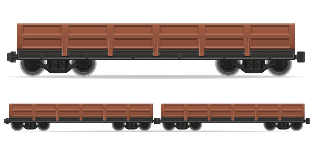 illustration vectorielle de chemin de fer train vecteur