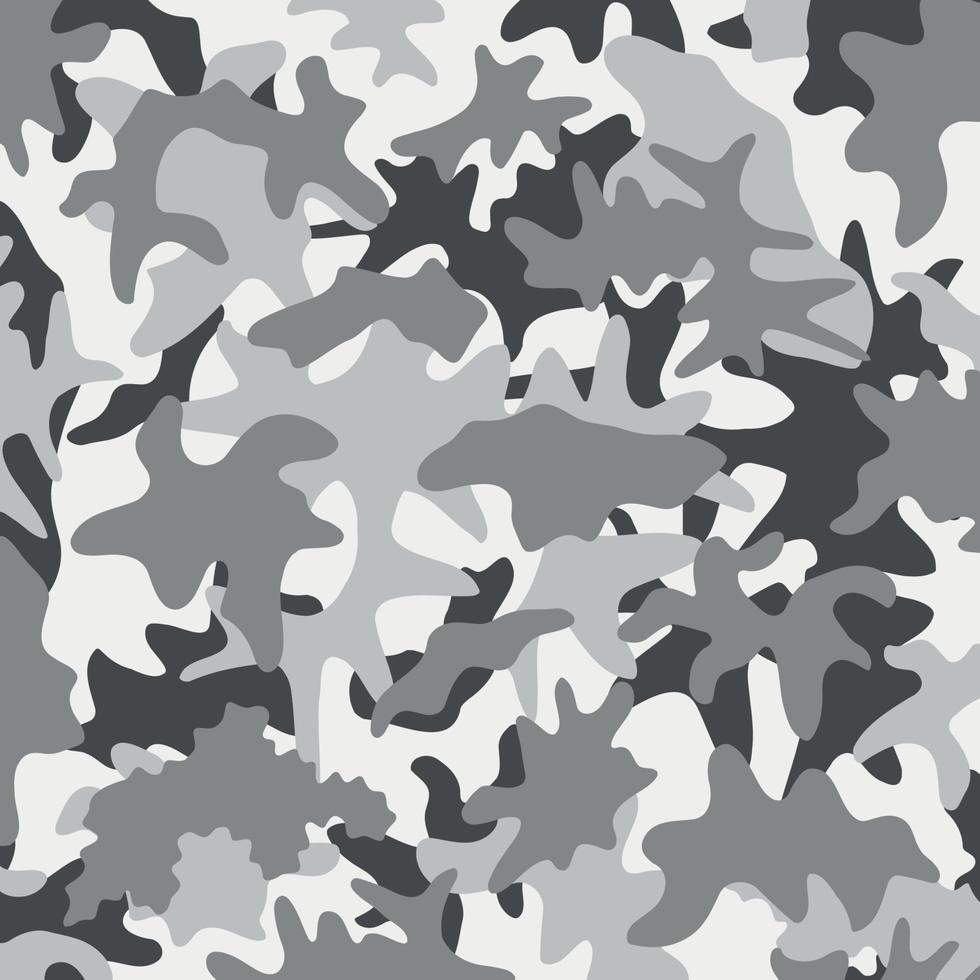La neige de l'hiver gris soldat furtif champ de bataille ville urbaine motif rayures camouflage concept d'arrière-plan militaire vecteur