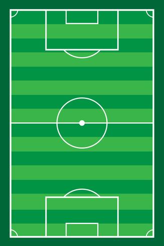 vecteur de terrain de football soccer stadiun