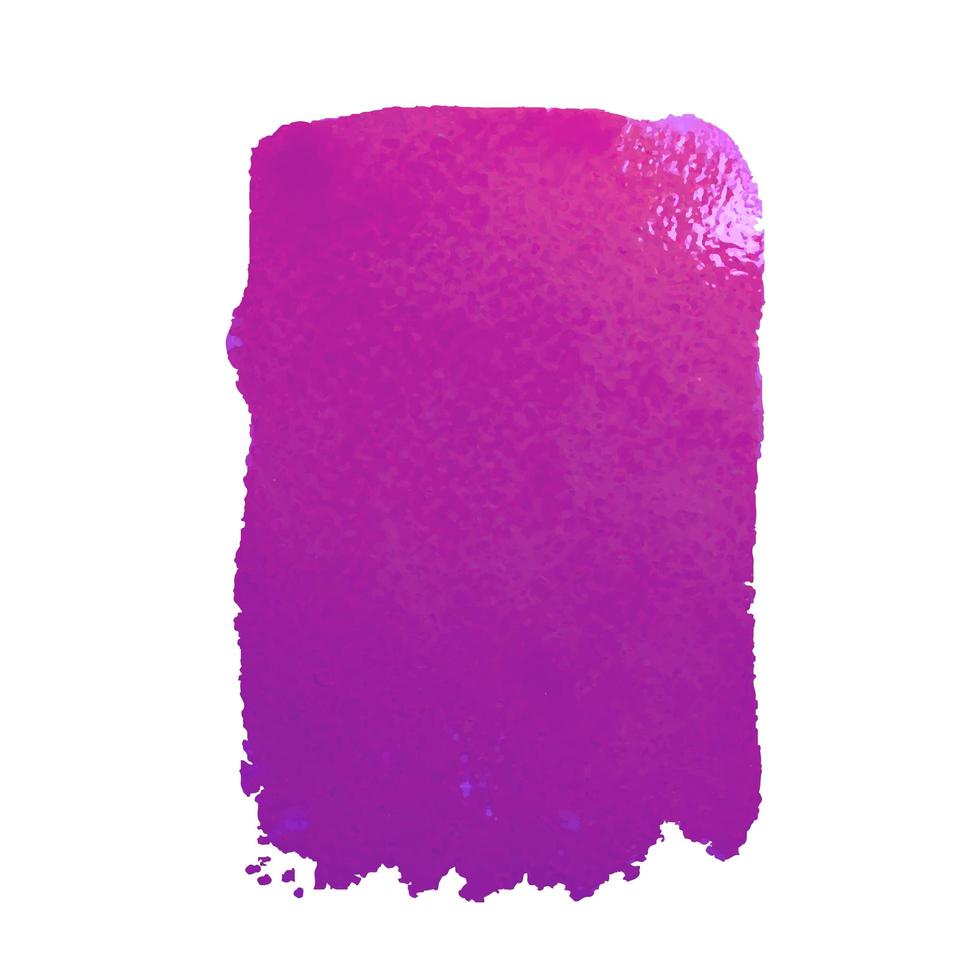 tache d'aquarelle violette vecteur